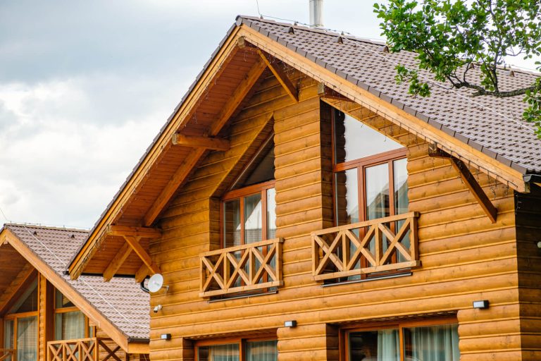 Modernt trähus